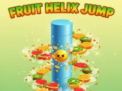 Spel Fruit Helix Jump på nätet