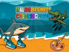 Spel Italienska hjärnrot målarbok på nätet