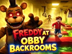 Spel Freddy på Obby Backrooms på nätet