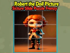 Spel Robert the Doll Bild Slide Puzzle Frenzy på nätet