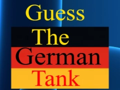 Spel Gissa den tyska tanken på nätet