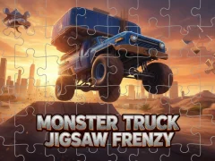 Spel Monster Truck Jigsaw Frenzy på nätet