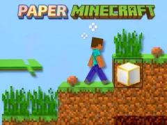 Spel Papper Minecraft på nätet