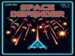 Spel Space Defender på nätet