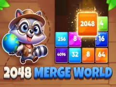 Spel 2048 Merge World på nätet