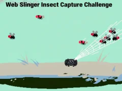 Spel Web Slinger Insect Capture Challenge på nätet