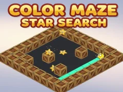 Spel Color Maze Star Search på nätet