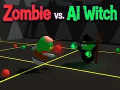 Spel Zombie vs. AI-häxa på nätet