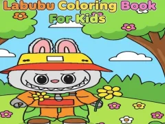 Spel Labubu målarbok för barn på nätet
