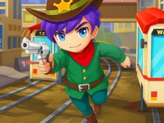 Spel Cowboy löpare streck på nätet