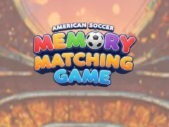 Spel American Soccer Memory Matching Game på nätet