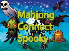 Spel Mahjong Connect Spooky på nätet