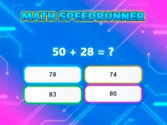 Spel Math Speedrunner på nätet