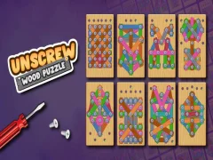 Spel Skruva loss träpussel på nätet