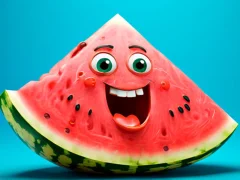 Spel Slå samman frukter: Vik vattenmelonen! på nätet