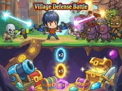 Spel Village Defense Battle på nätet