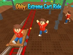 Spel Obby: Extreme Cart Ride på nätet