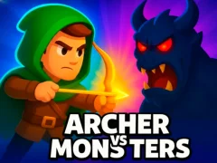 Spel Archer vs monster på nätet