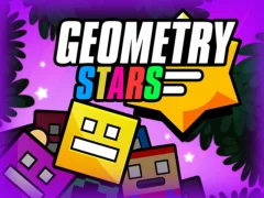 Spel Geometri stjärnor på nätet