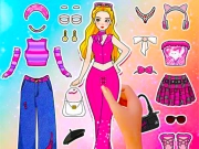 Spel Pappersdocka dagbok: Klä upp DIY på nätet