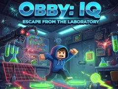 Spel Obby: IQ Escape from the Laboratory på nätet