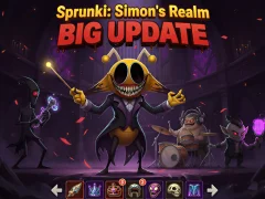 Spel Sprunki: Simon's Realm Big Update på nätet