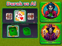Spel Durak vs AI på nätet