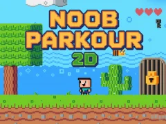 Spel Noob Parkour 2D på nätet