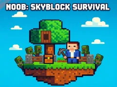 Spel Noob: Skyblock Survival på nätet