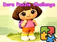 Spel Dora Puzzle Challenge på nätet