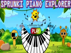 Spel Sprunki Piano Explorer på nätet