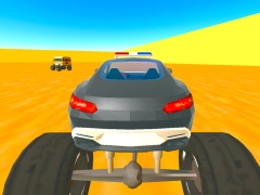 Spel Polis vs Bandits Monster Truck på nätet