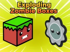 Spel Exploderande zombieboxar på nätet
