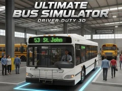 Spel Ultimate Bus Simulator Driver Duty 3D på nätet