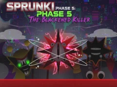 Spel Sprunki Phase 5: The Blackened Killer på nätet