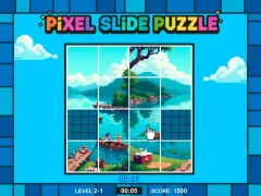 Spel Pixel Slide Puzzle på nätet
