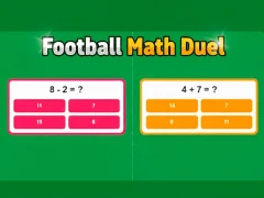 Spel Matteduell i fotboll på nätet