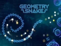 Spel Geometri Snake på nätet