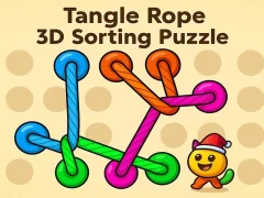 Spel Hazel Tangle Rope 3D: Sortera pussel pÄ nÀtet Spel Hazel Tangle Rope 3D: Sortera pussel pÄ nÀtet