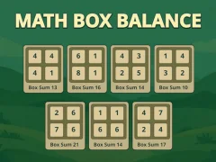Spel Matematikbalans på nätet