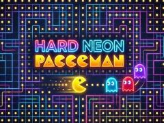 Spel Hård neon paccoman på nätet