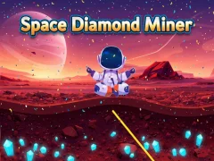 Spel Space Diamond Miner på nätet