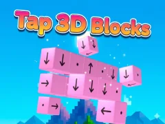 Spel Tryck på 3D-block på nätet
