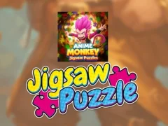 Spel Anime Monkey Jigsaw Pussel på nätet Spel Anime Monkey Jigsaw Pussel på nätet