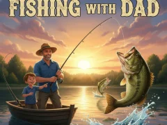 Spel Fiske med pappa på nätet