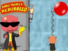 Spel Bubble Trouble 2: Bubblad igen på nätet