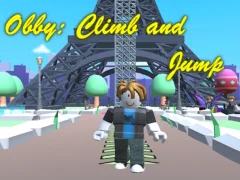 Spel Obby: Klättra och hoppa på nätet