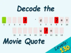 Spel Decode the Movie Quote på nätet