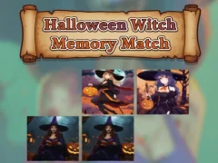 Spel Halloween Witch Memory Match på nätet Spel Halloween Witch Memory Match på nätet