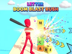 Spel Bokstaven Boom Blast Rush på nätet